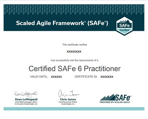 SP certificate